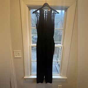 Rebecca Taylor Women’s Sz 4 Elegant Black Jumpsuit